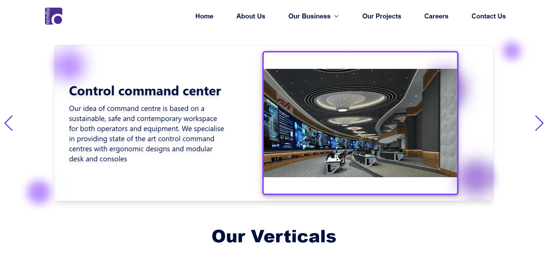 Temflo Pvt Ltd. Website